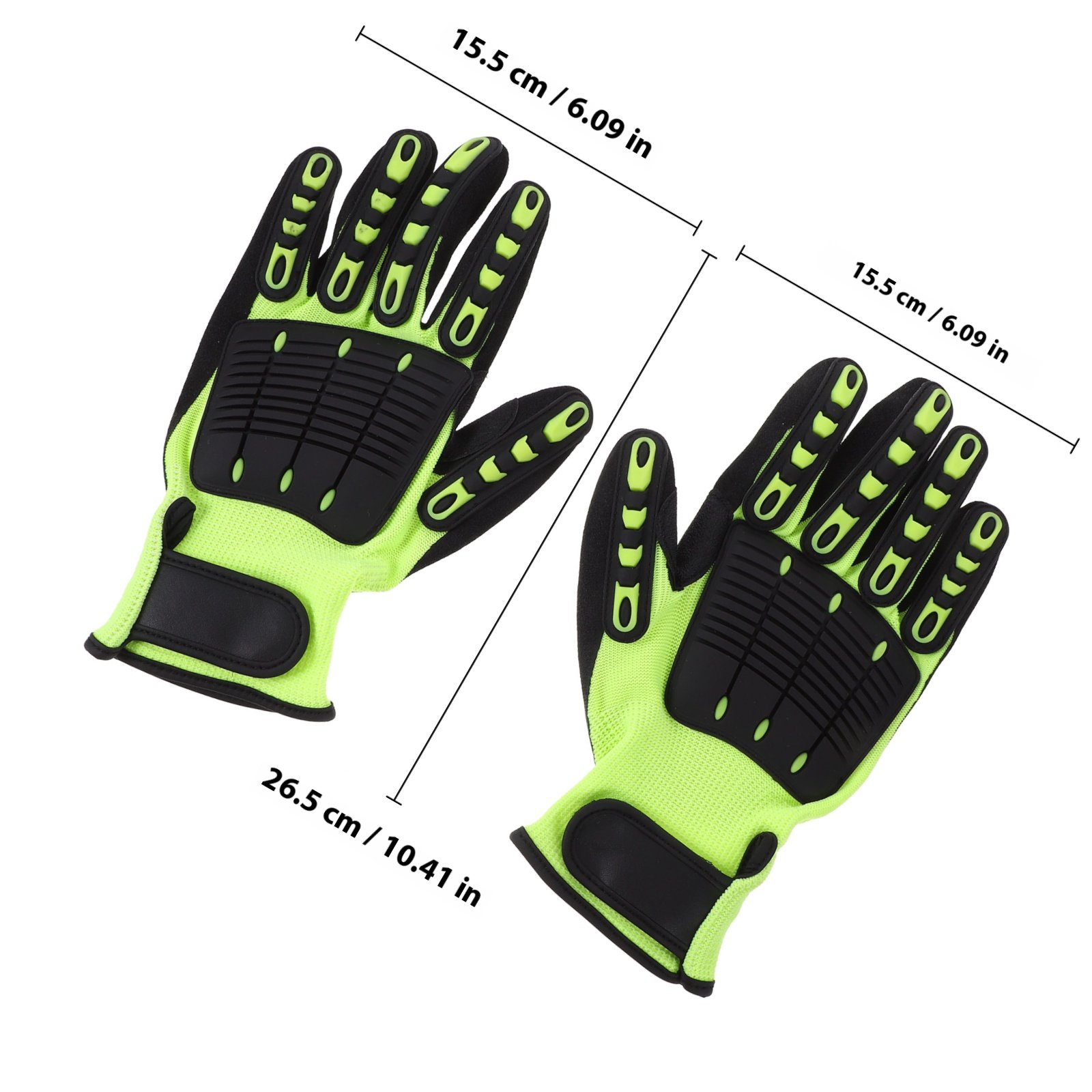 1Pair Protective Work Gloves A - Work Glove Impact 评论和价格