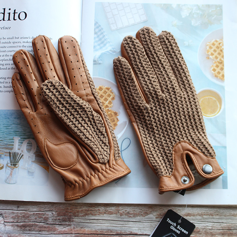 High Quality New Leather Men's - Leather Driving Glove 评论和价格