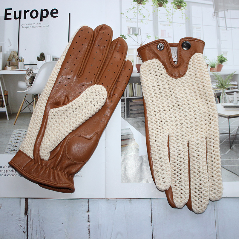 High Quality New Leather Men's - Leather Driving Glove 评论和价格