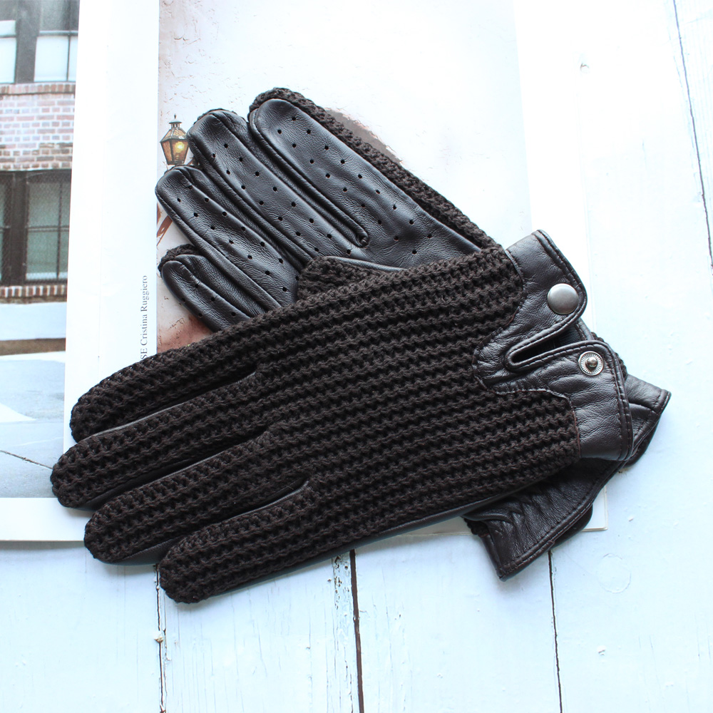 High Quality New Leather Men's - Leather Driving Glove 评论和价格