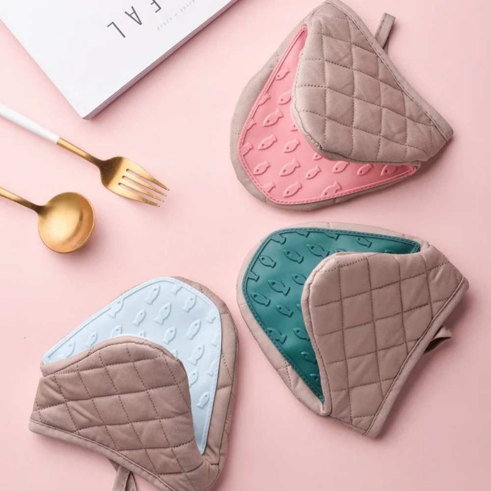 1PC Silicone Oven Mitts Fish S - Oven Mitt Silicone 评论和价格