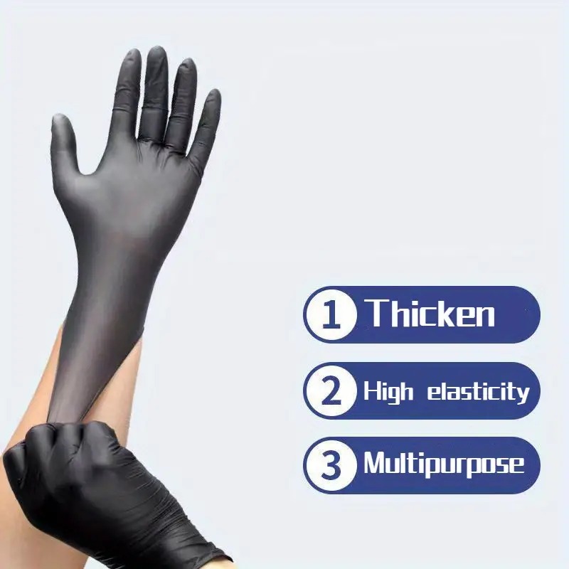 100/50/20PCS Nitrile Gloves Th - Nitrile Mechanic Glove 评论和价格