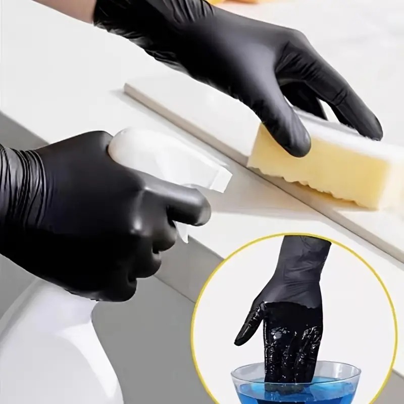100/50/20PCS Nitrile Gloves Th - Nitrile Mechanic Glove 评论和价格