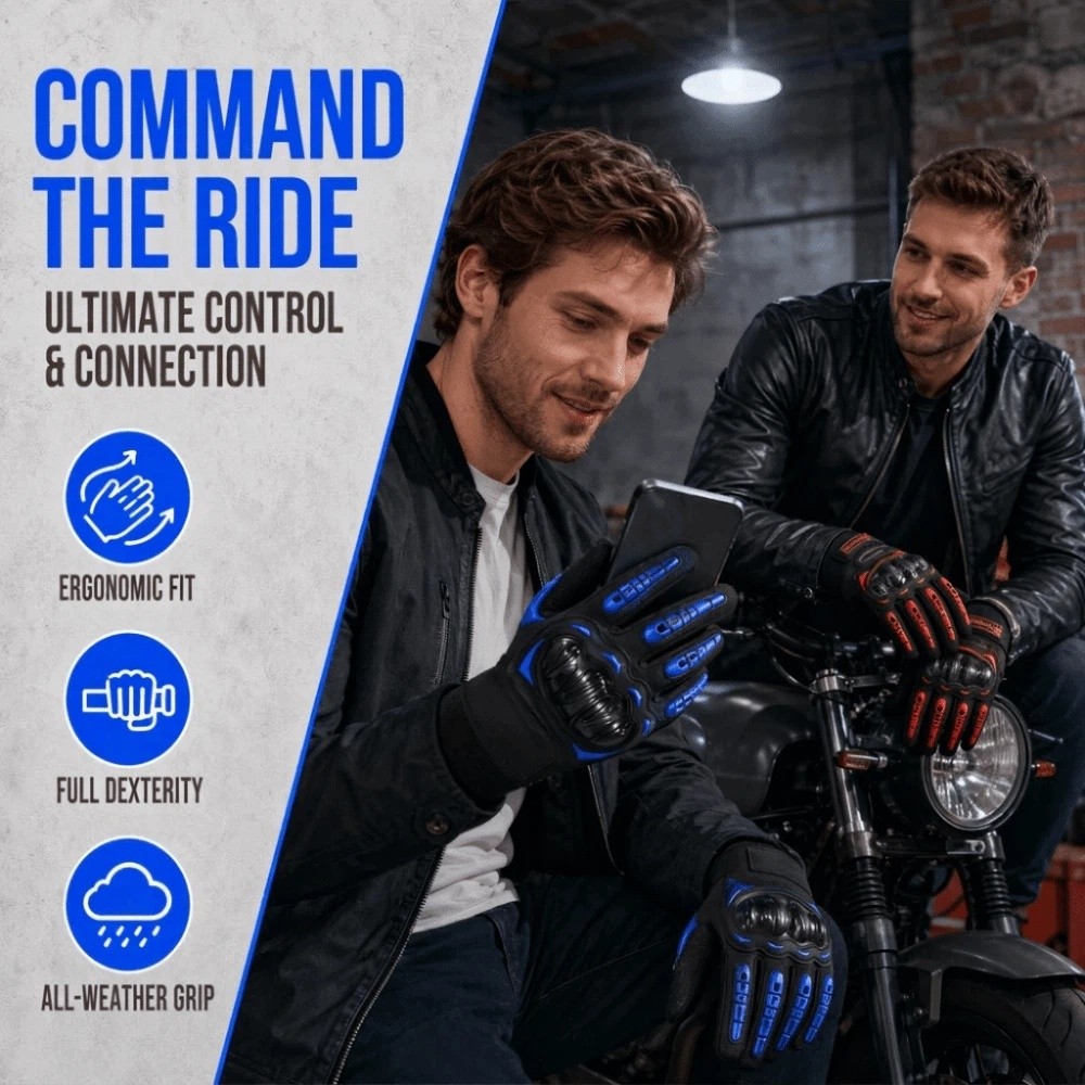 Wear-Resistant Motorcycle Ridi - Motorcycle Glove Knuckle 评论和价格