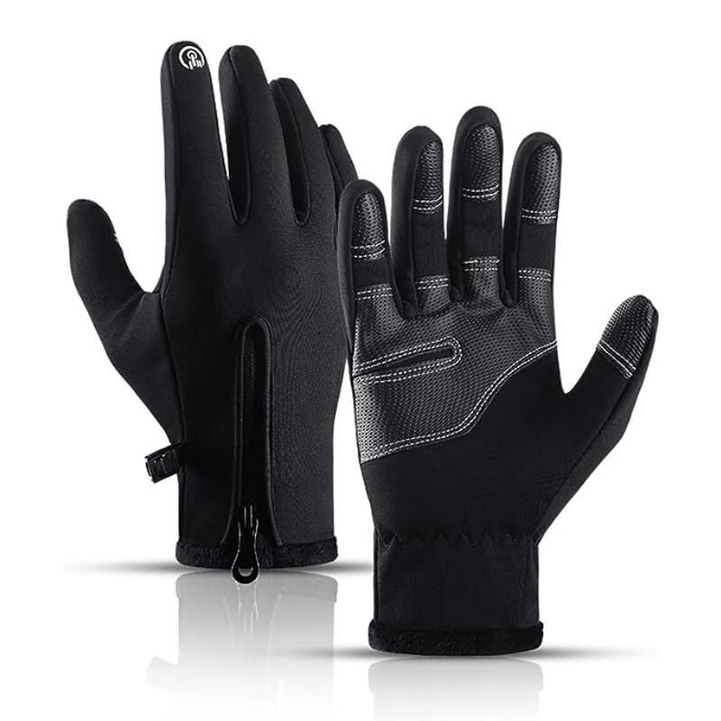Winter Warm Gloves Men Women T - Leather Driving Glove 评论和价格