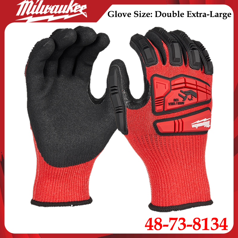 `Milwaukee 48-73-8134 XXL Impa - Work Glove Impact 评论和价格